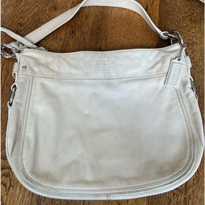 Coach leather Zoe shoulder bag